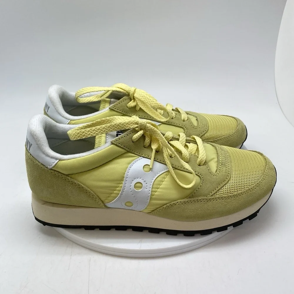 Saucony Sneakers Womens 8.5 Jazz Womens Yellow S60368-24 Casual Athletic Shoes